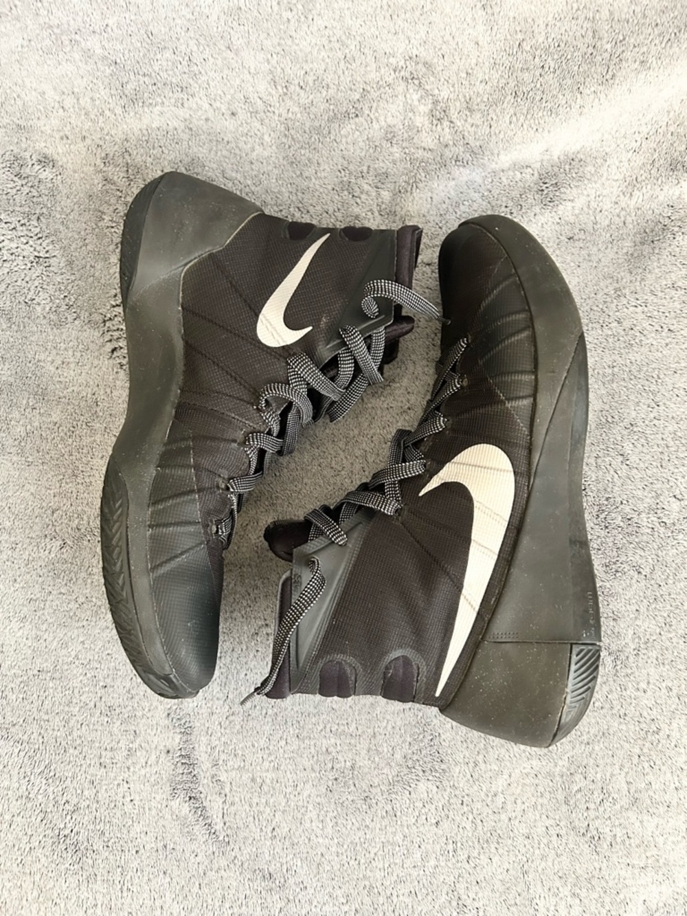 🌸NIKE HyperDunk Mens Basketball Shoes Black US 9.5 - Picture 7 of 12